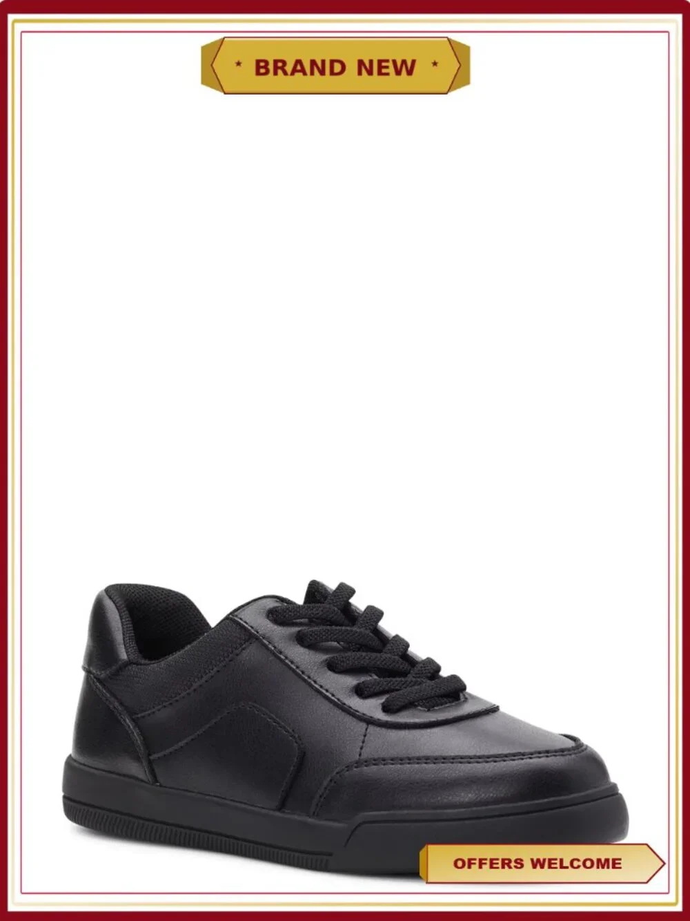 Youth Boys School Uniform Dress Shoes Sneaker Style